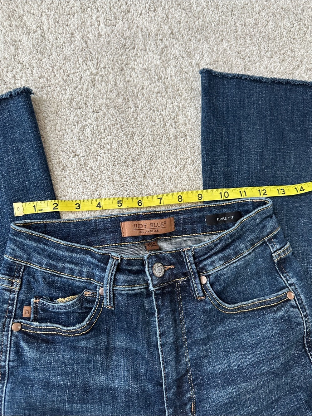 Judy Blue High Waist Flare Fit Jeans - Picture 8 of 11